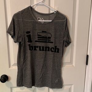 EUC Chaser I love brunch tee